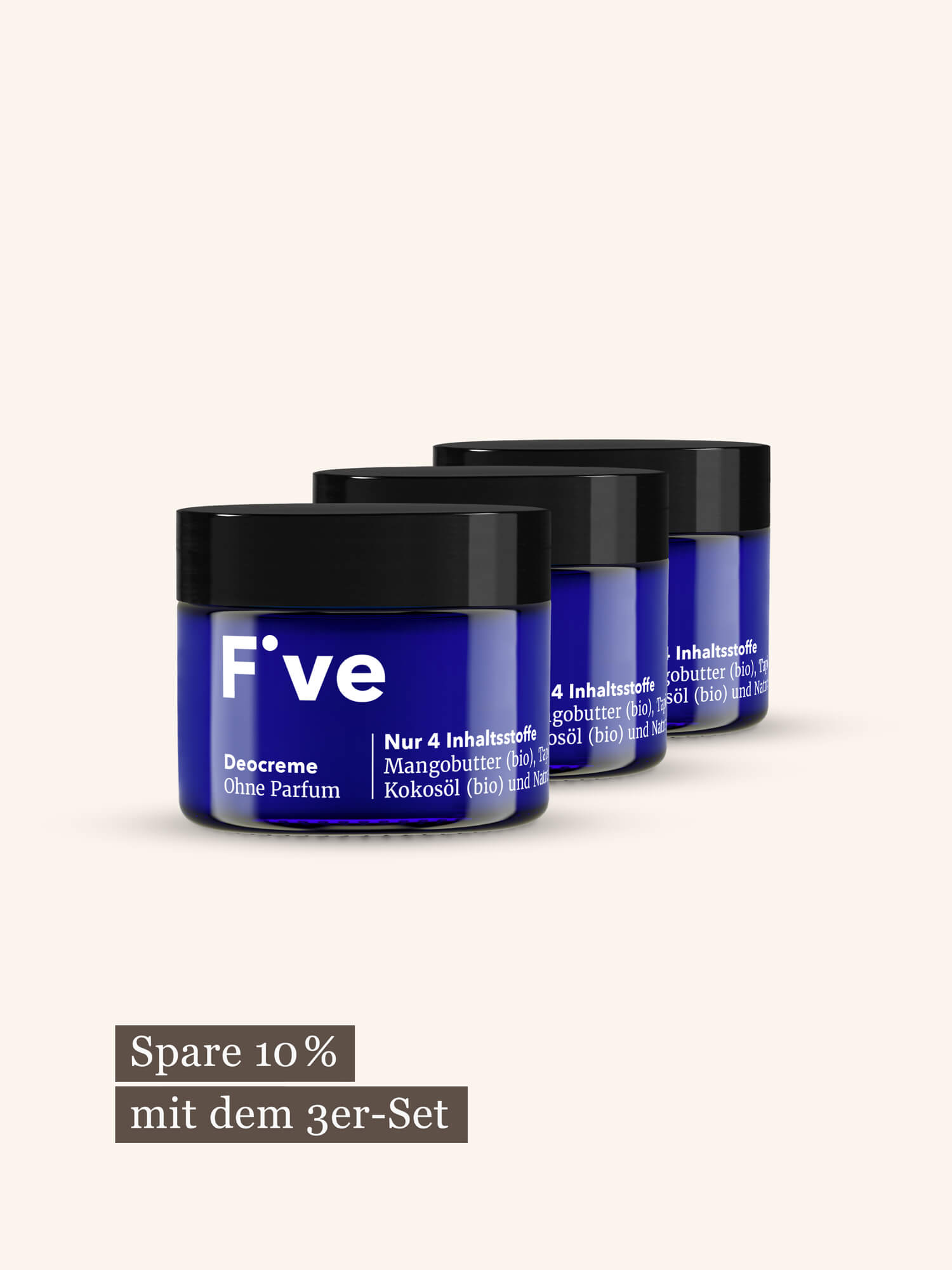 Deo ohne Parfum 3er-Set | Five Skincare